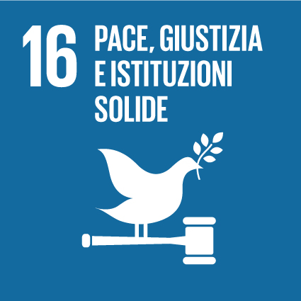 SDG 16 – Pace, giustizia e istituzioni solide
